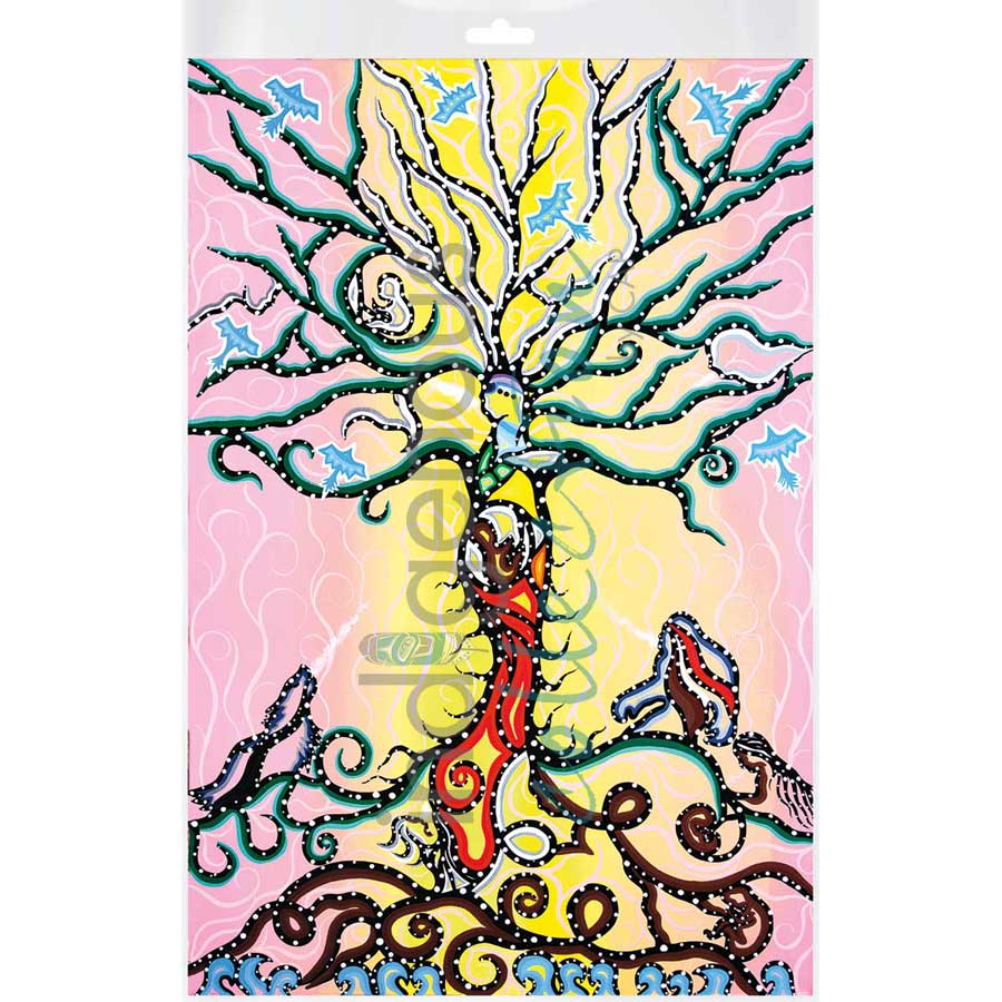 Tree of Life by artist Dawn Chartrand - Ojibway. Indigenous Collection