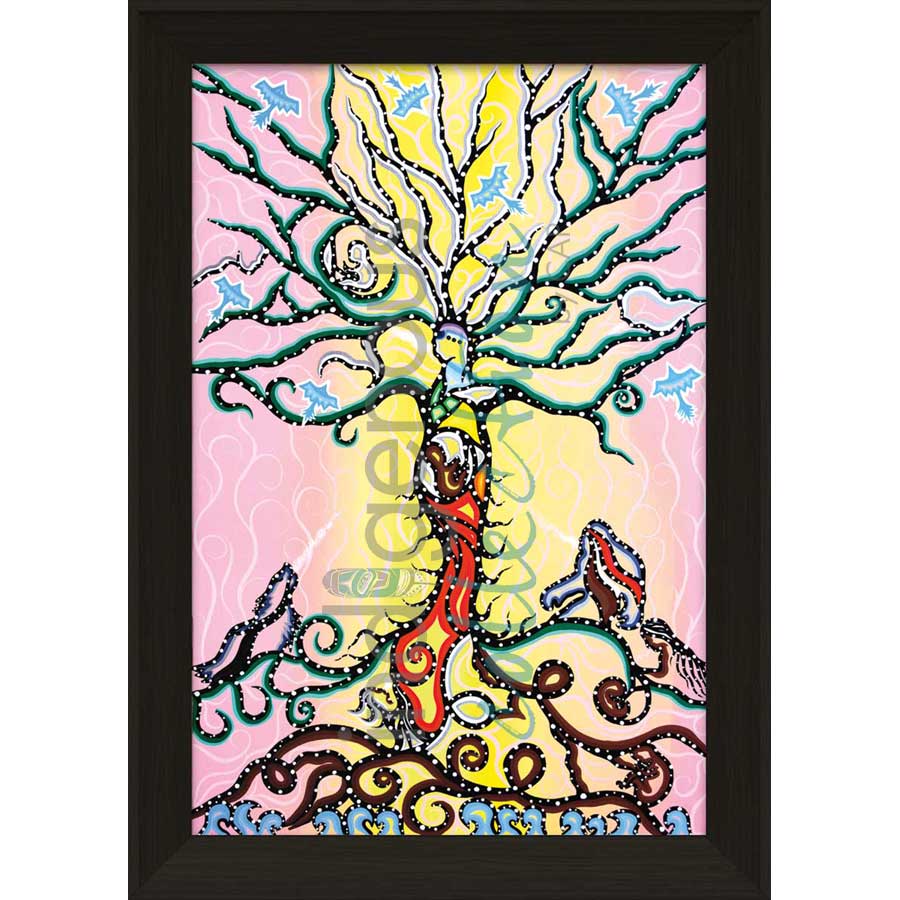 Tree of Life by artist Dawn Chartrand - Ojibway. Indigenous Collection