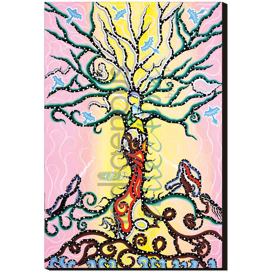 Tree of Life by artist Dawn Chartrand - Ojibway. Indigenous Collection