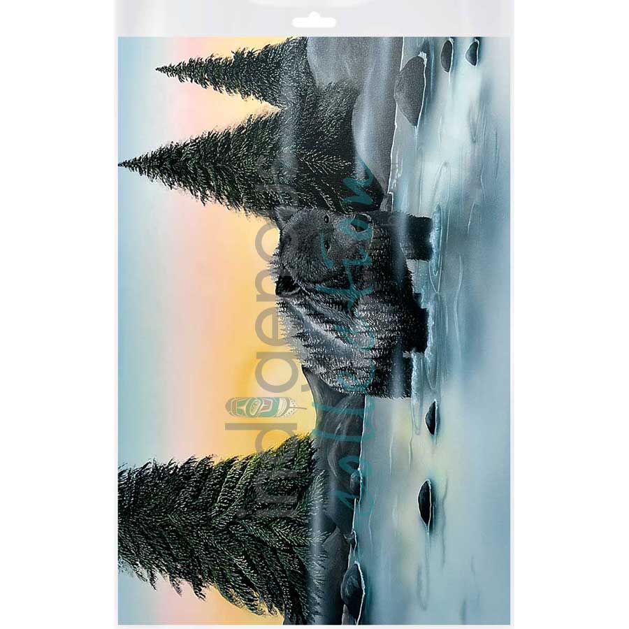 Cotton Candy Skies by artist Shelley Davies - Coast Salish. Indigenous Collection