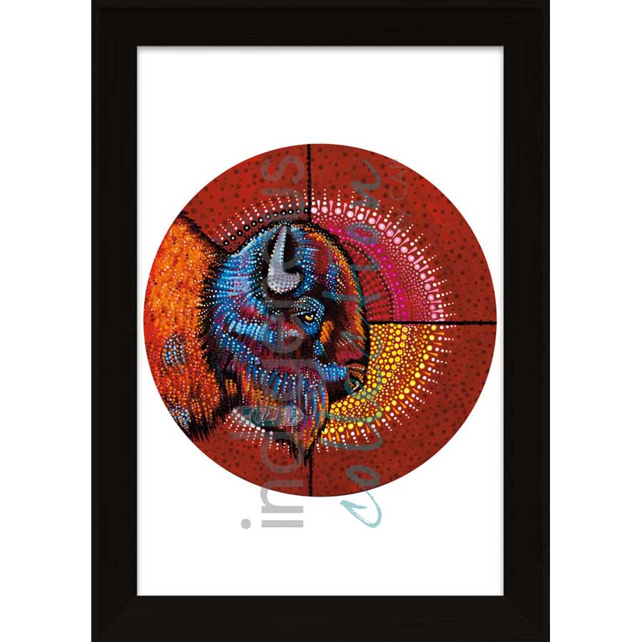 Sacred Offering by artist Delreé Dumont - Cree. Indigenous Collection