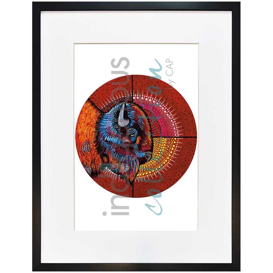 Sacred Offering by artist Delreé Dumont - Cree. Indigenous Collection