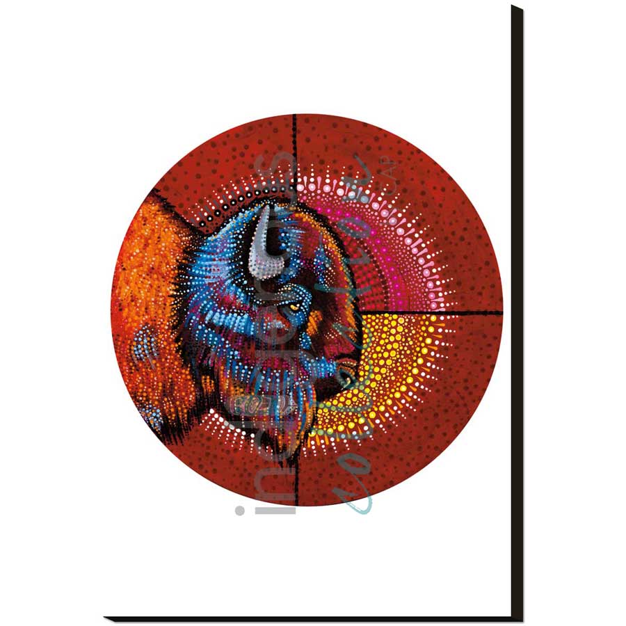 Sacred Offering by artist Delreé Dumont - Cree. Indigenous Collection
