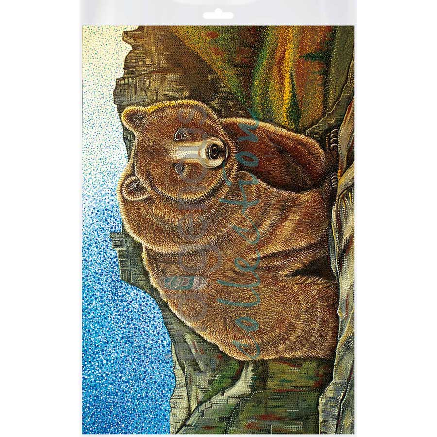 Okistatowân (Grizzly Bear) by artist Delreé Dumont - Cree. Indigenous Collection