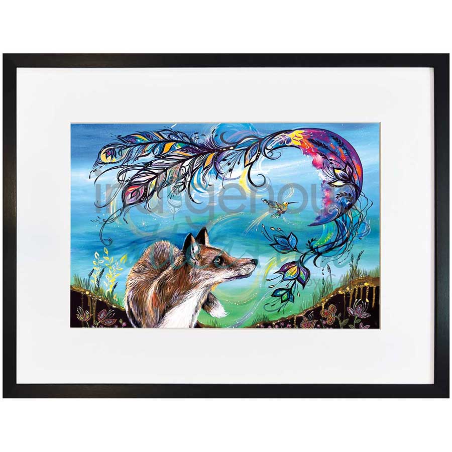 Nature's Guide by artist Karen Erickson - Métis/Cree. Indigenous Collection