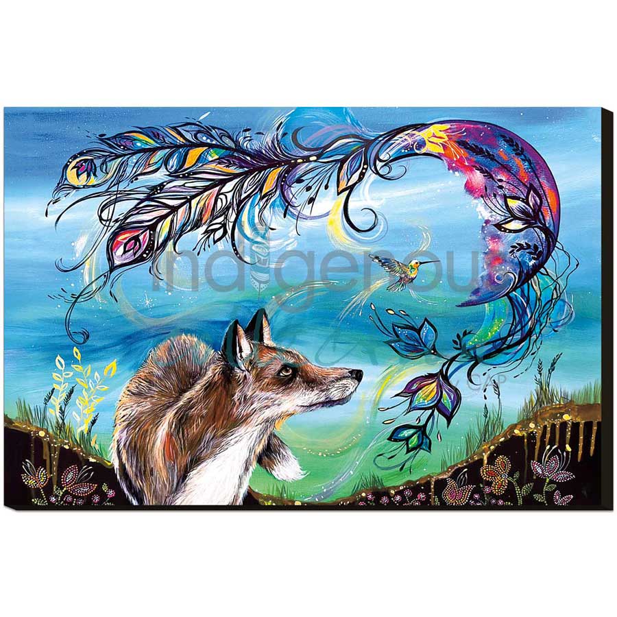 Nature's Guide by artist Karen Erickson - Métis/Cree. Indigenous Collection
