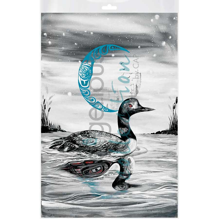The Call of the Loon by artist Karen Erickson - Métis/Cree. Indigenous Collection