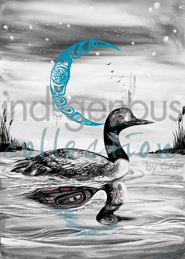 The Call of the Loon by artist Karen Erickson