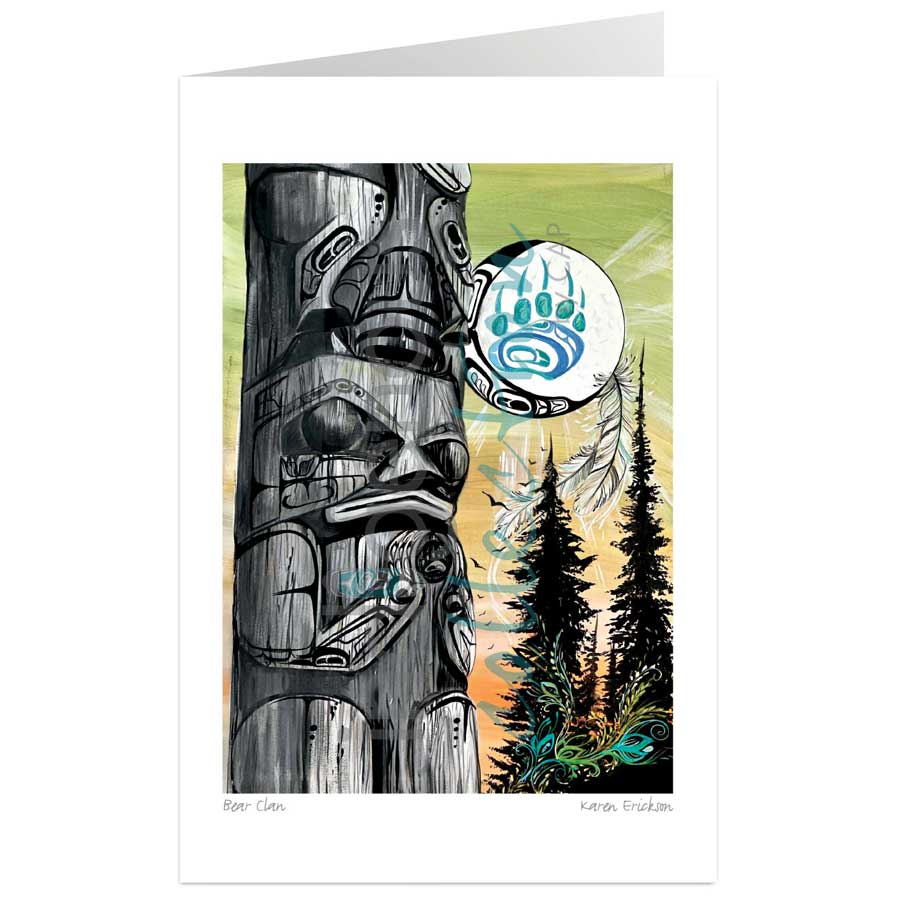 Bear Clan by artist Karen Erickson