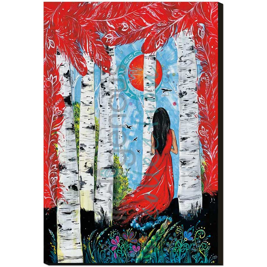 Remembrance by artist Karen Erickson - Métis/Cree. Indigenous Collection
