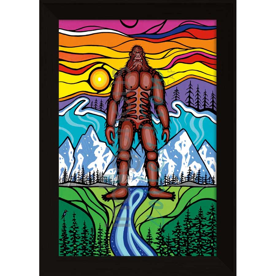 Sabe by artist Jeffrey Red George - Ojibway. Indigenous Collection