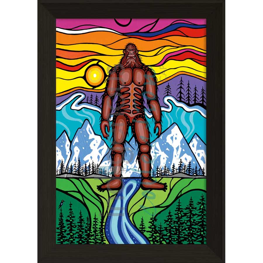 Sabe by artist Jeffrey Red George - Ojibway. Indigenous Collection