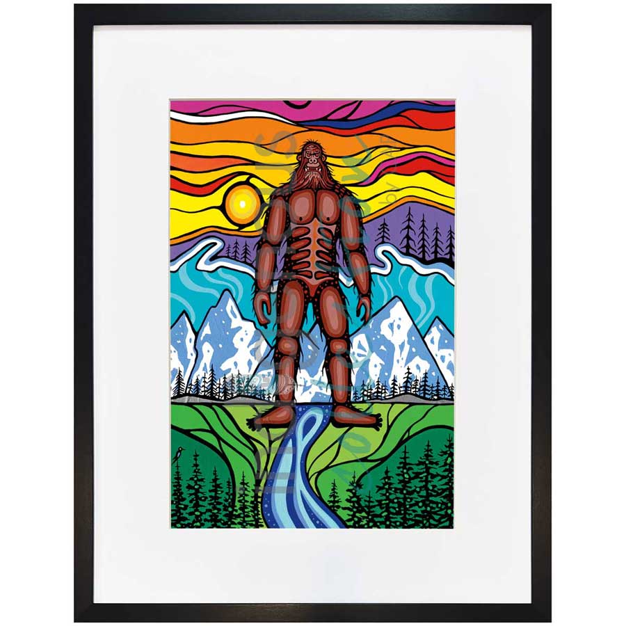 Sabe by artist Jeffrey Red George - Ojibway. Indigenous Collection