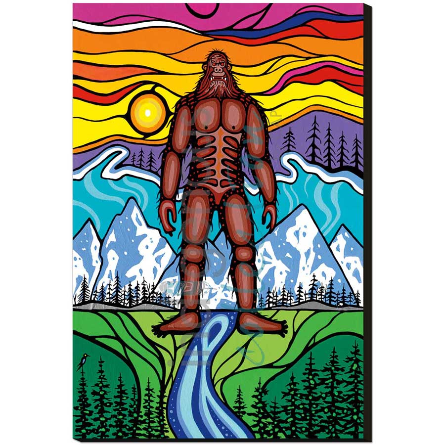 Sabe by artist Jeffrey Red George - Ojibway. Indigenous Collection