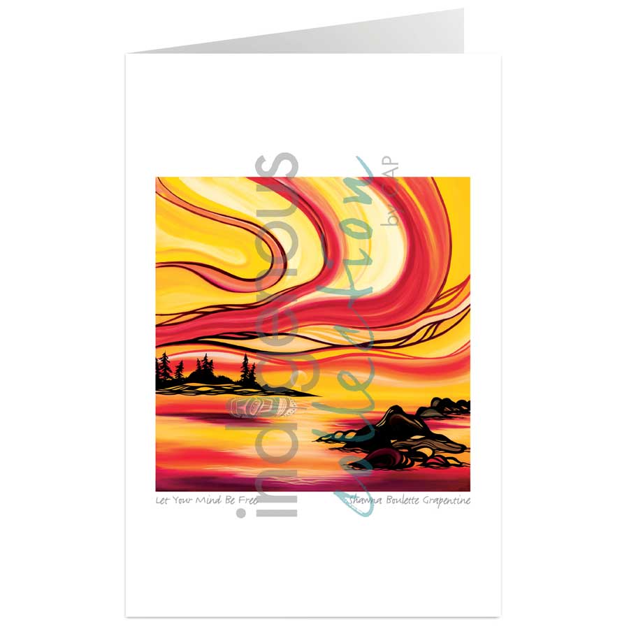 Let Your Mind Be Free by artist Shawna Boulette Grapentine