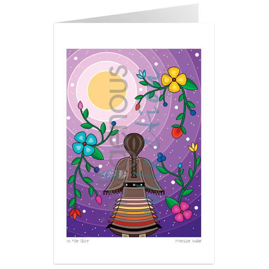 In Her Skirt by artist Marissa Indoe