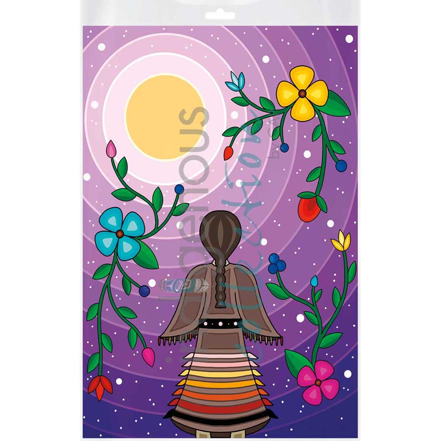 In Her Skirt by artist Marissa Indoe - Anishinaabe. Indigenous Collection