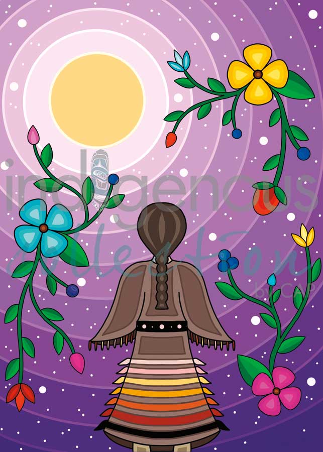 In Her Skirt by artist Marissa Indoe