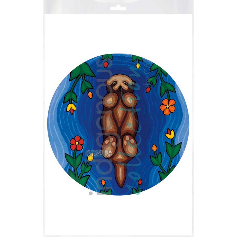 In the River by artist Marissa Indoe - Anishinaabe. Indigenous Collection