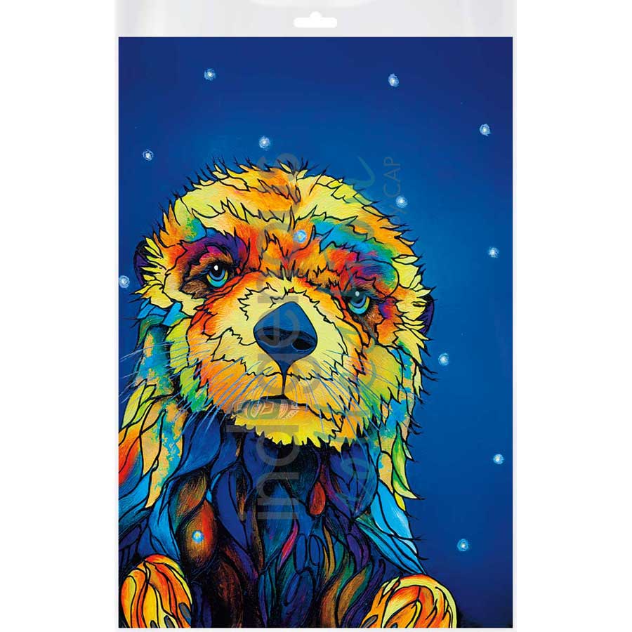 Keeper of Wonder by artist Micqaela Jones - Te-Moak. Indigenous Collection