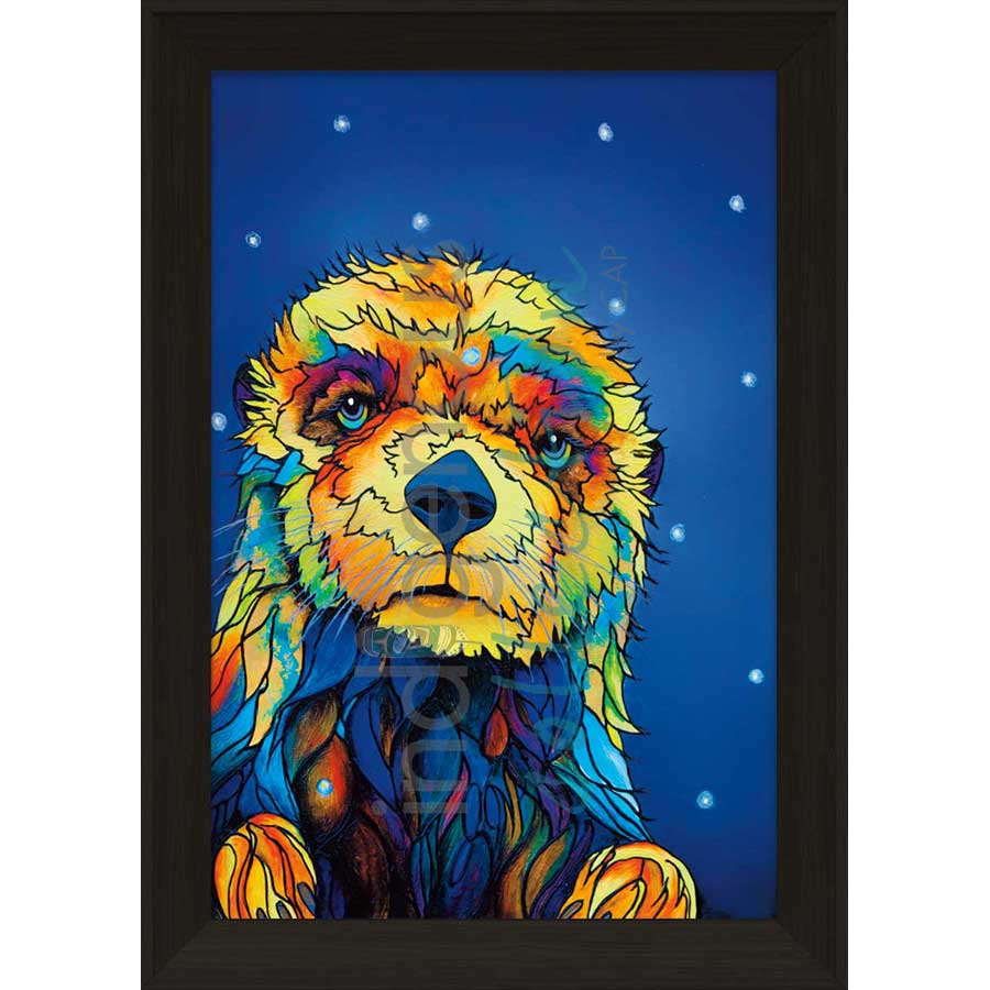 Keeper of Wonder by artist Micqaela Jones - Te-Moak. Indigenous Collection