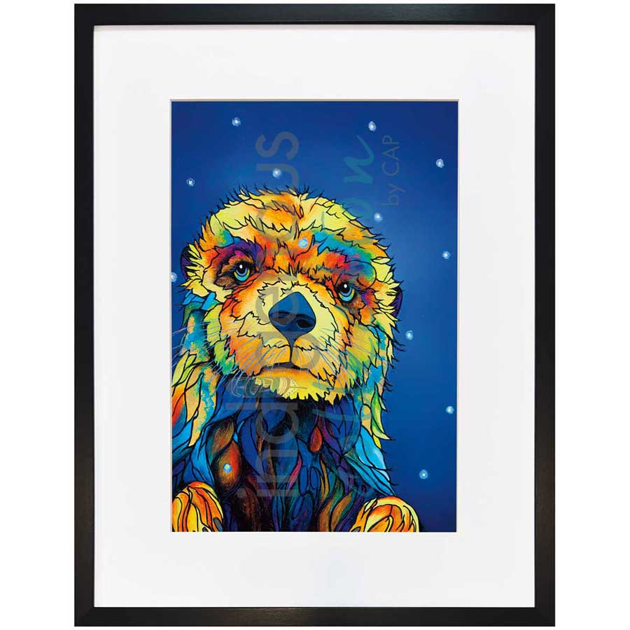 Keeper of Wonder by artist Micqaela Jones - Te-Moak. Indigenous Collection