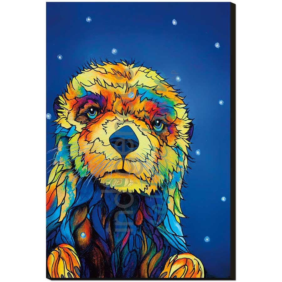 Keeper of Wonder by artist Micqaela Jones - Te-Moak. Indigenous Collection