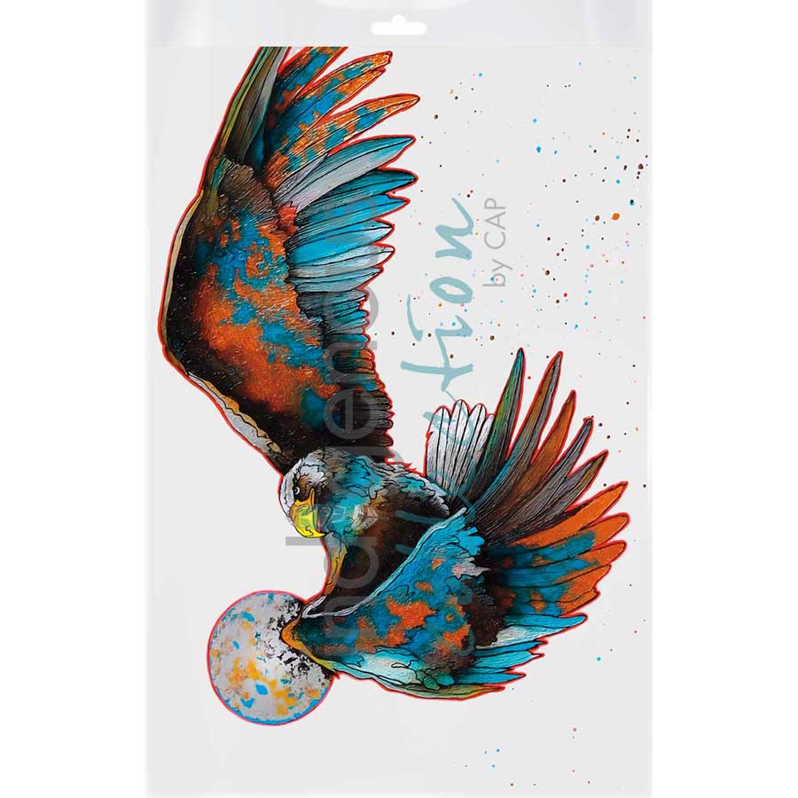 Lunar Ascension by artist Micqaela Jones - Te-Moak. Indigenous Collection
