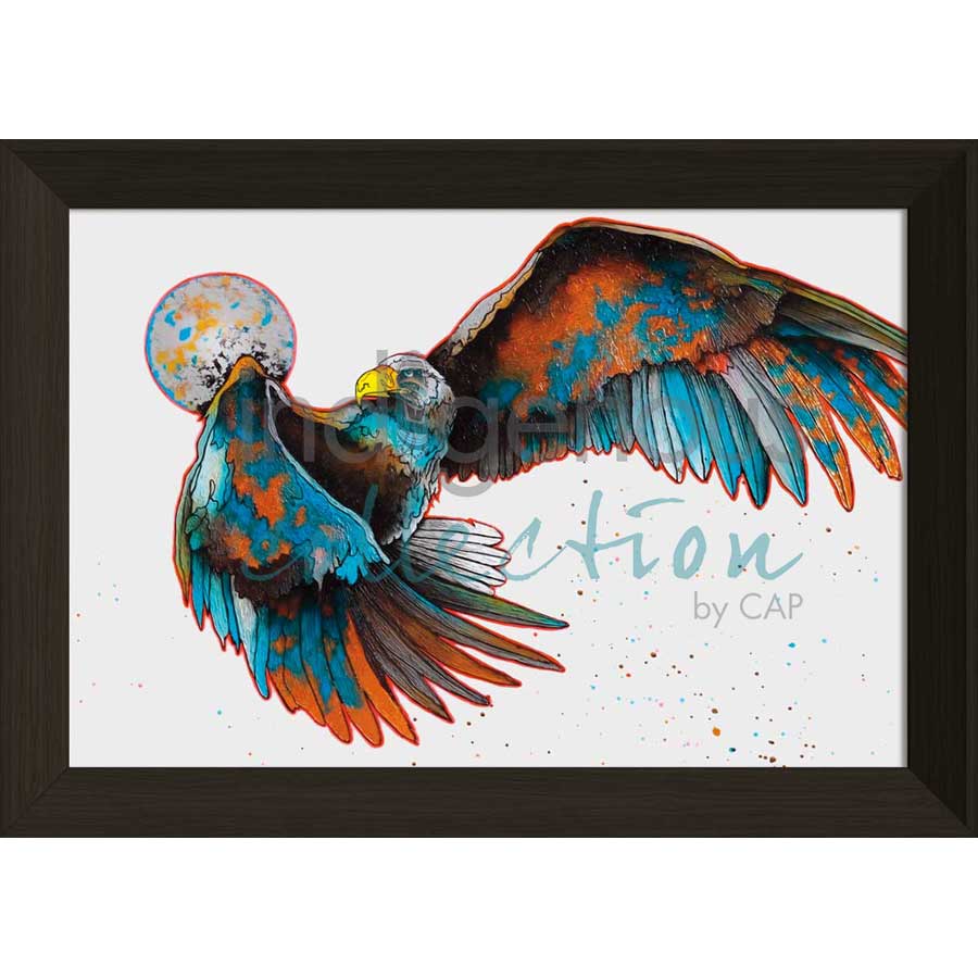 Lunar Ascension by artist Micqaela Jones - Te-Moak. Indigenous Collection