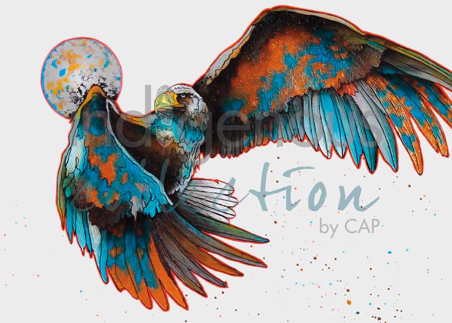 Lunar Ascension by artist Micqaela Jones