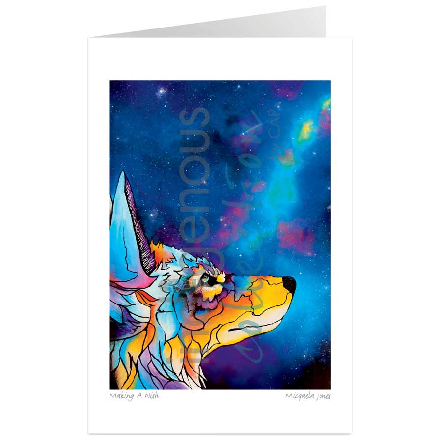 Making A Wish by artist Micqaela Jones