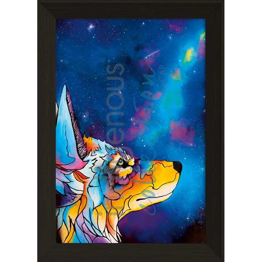 Making A Wish by artist Micqaela Jones - Te-Moak. Indigenous Collection