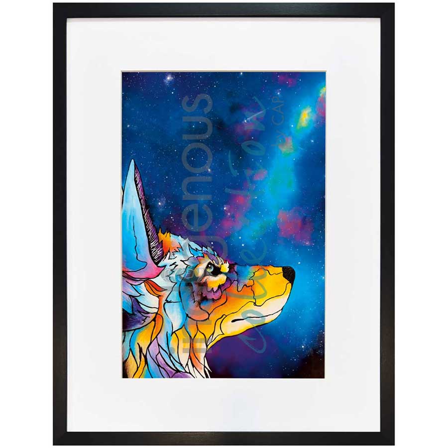 Making A Wish by artist Micqaela Jones - Te-Moak. Indigenous Collection