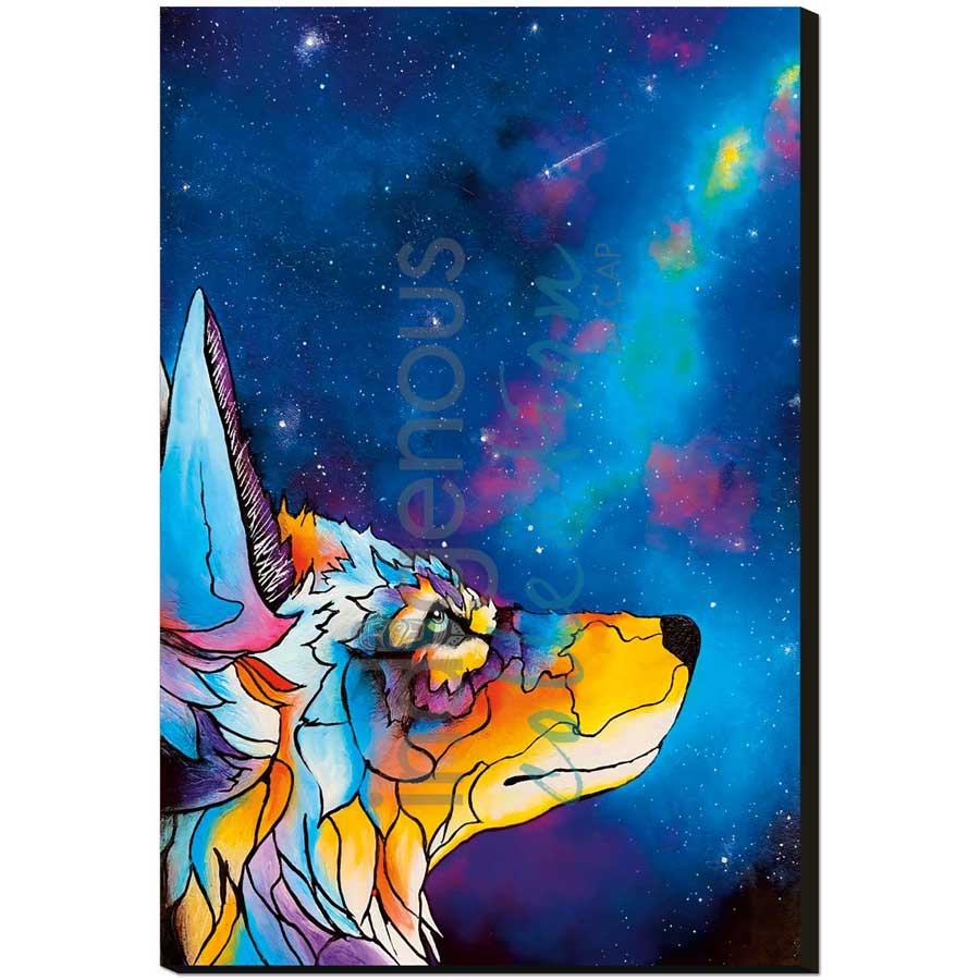 Making A Wish by artist Micqaela Jones - Te-Moak. Indigenous Collection
