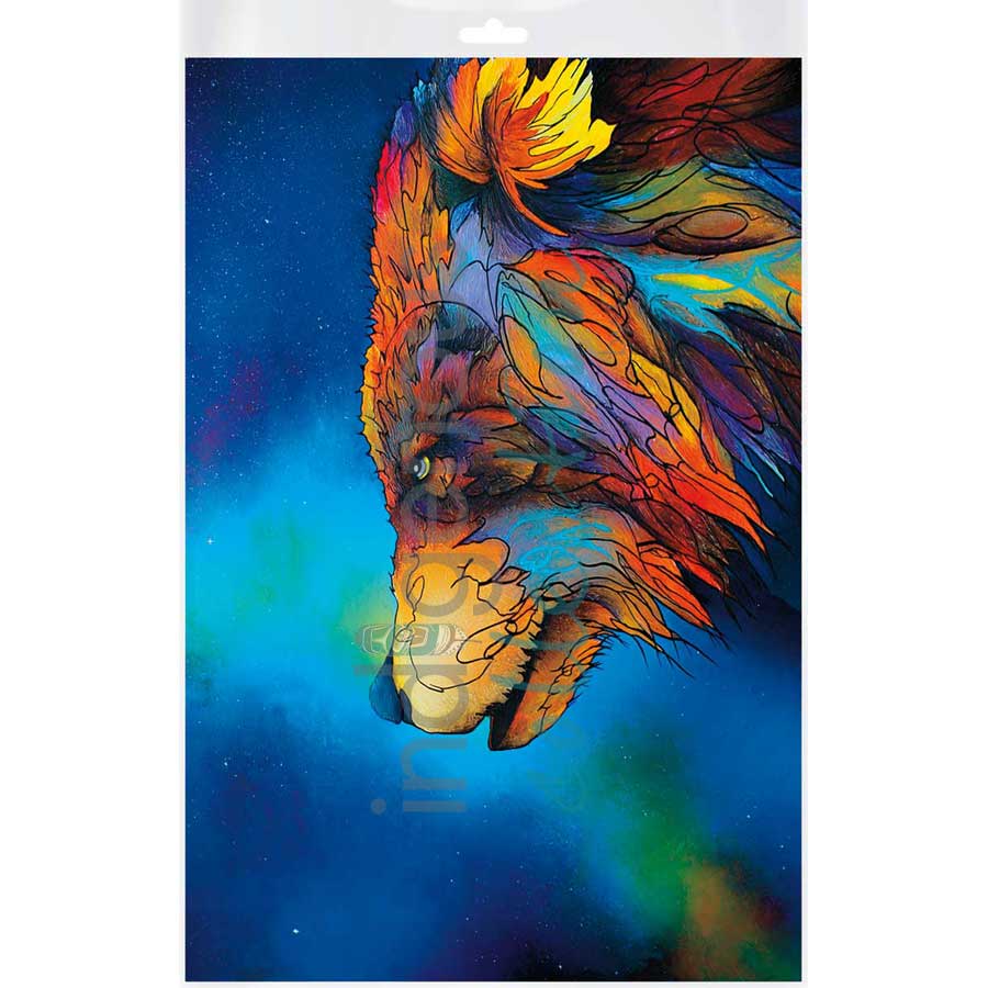 When the Stars Come Out by artist Micqaela Jones - Te-Moak. Indigenous Collection