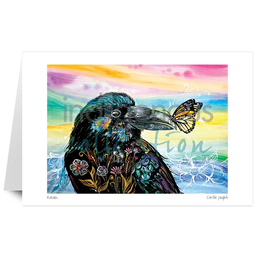 Raven by artist Carla Joseph