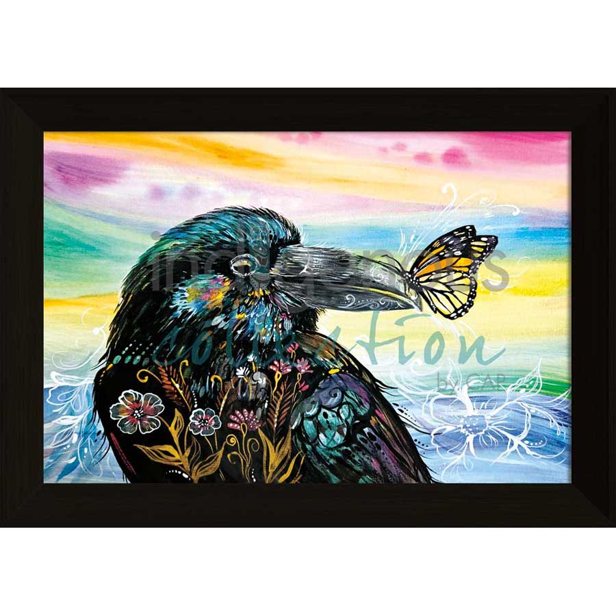 Raven by artist Carla Joseph - Métis/Cree. Indigenous Collection