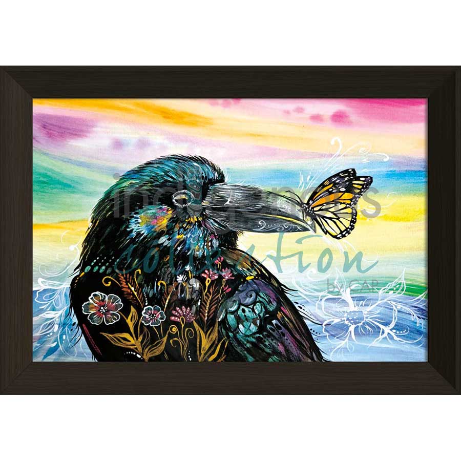 Raven by artist Carla Joseph - Métis/Cree. Indigenous Collection