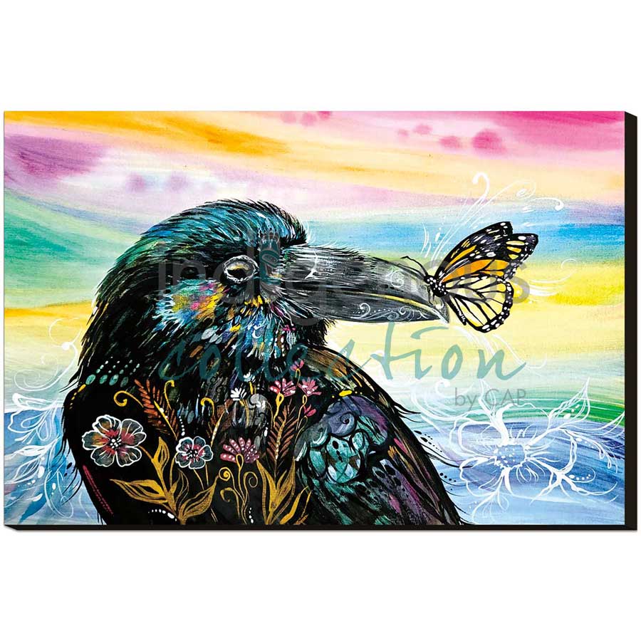 Raven by artist Carla Joseph - Métis/Cree. Indigenous Collection