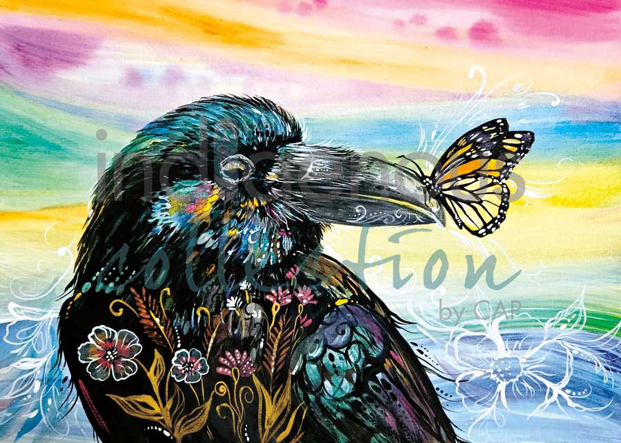 Raven by artist Carla Joseph