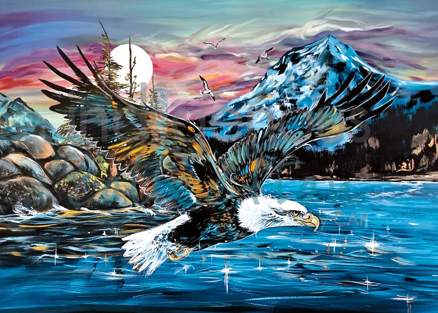 Eagle Lake by artist Carla Joseph