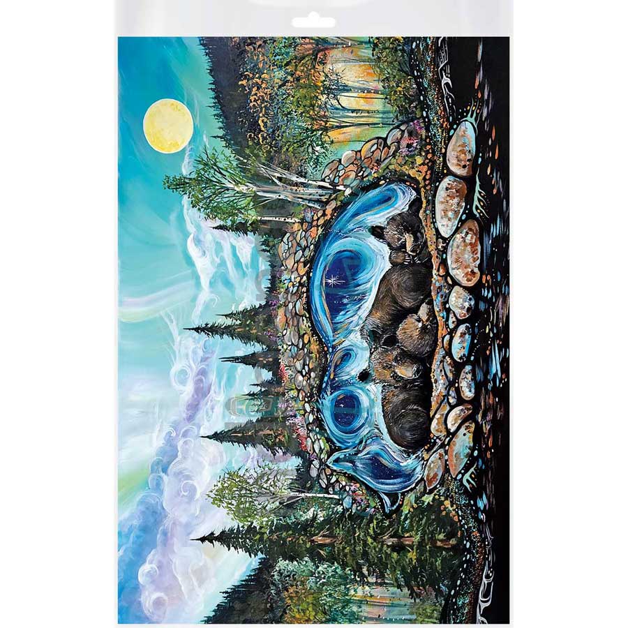 Bear's Den by artist Carla Joseph - Métis/Cree. Indigenous Collection