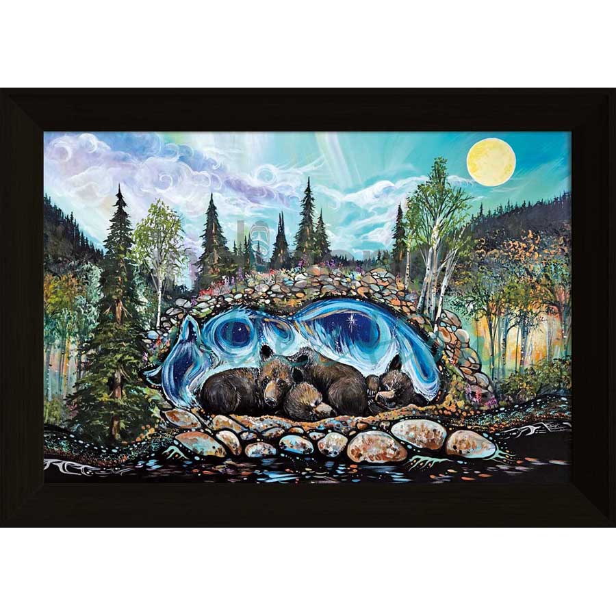 Bear's Den by artist Carla Joseph - Métis/Cree. Indigenous Collection