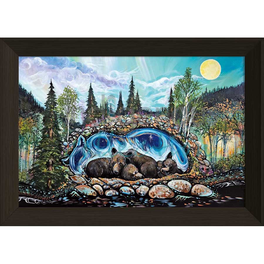 Bear's Den by artist Carla Joseph - Métis/Cree. Indigenous Collection