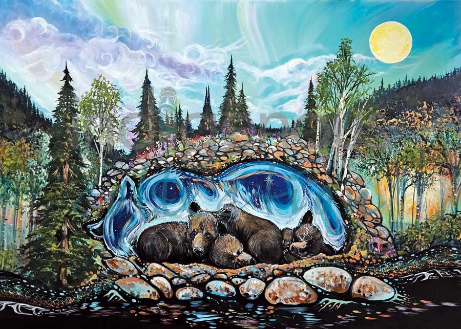 Bear's Den by artist Carla Joseph