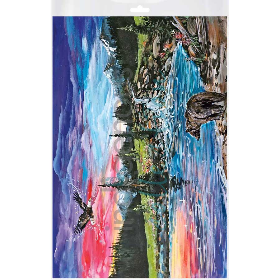 A Quiet Place by artist Carla Joseph - Métis/Cree. Indigenous Collection