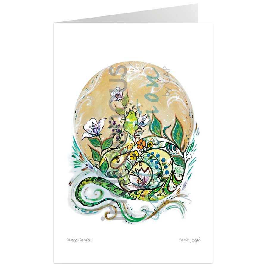 Snake Garden by artist Carla Joseph