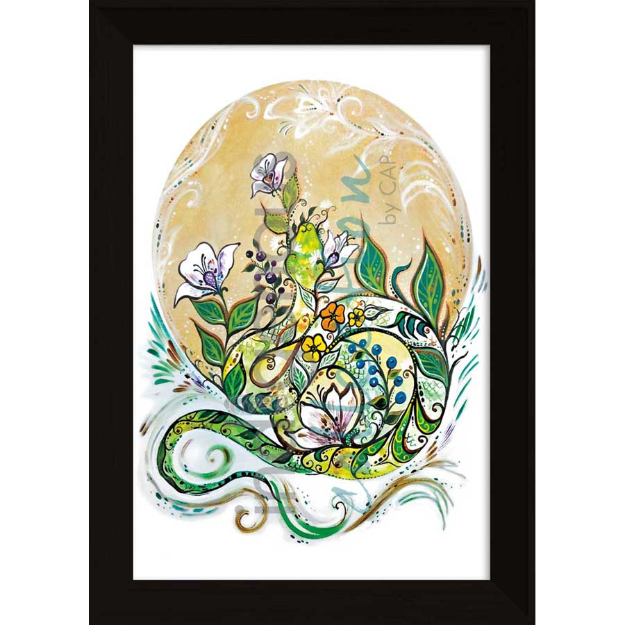 Snake Garden by artist Carla Joseph - Métis/Cree. Indigenous Collection