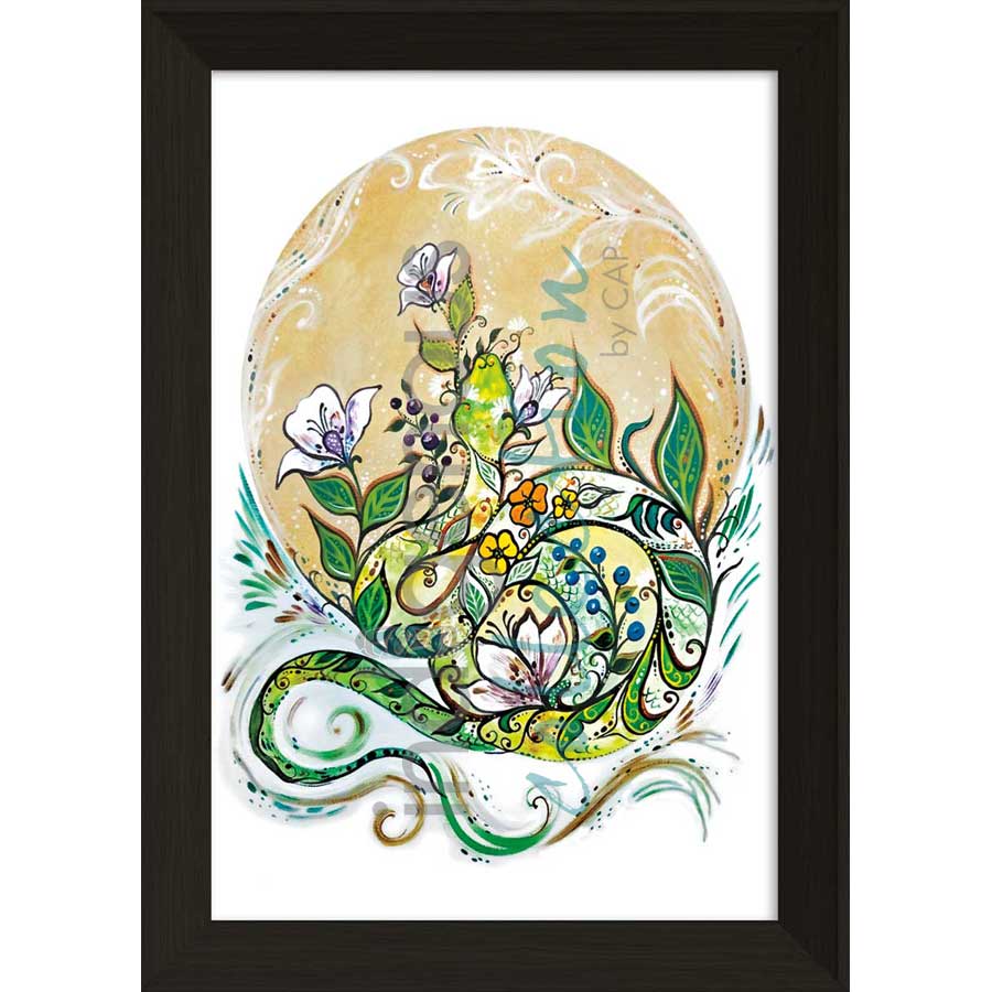 Snake Garden by artist Carla Joseph - Métis/Cree. Indigenous Collection