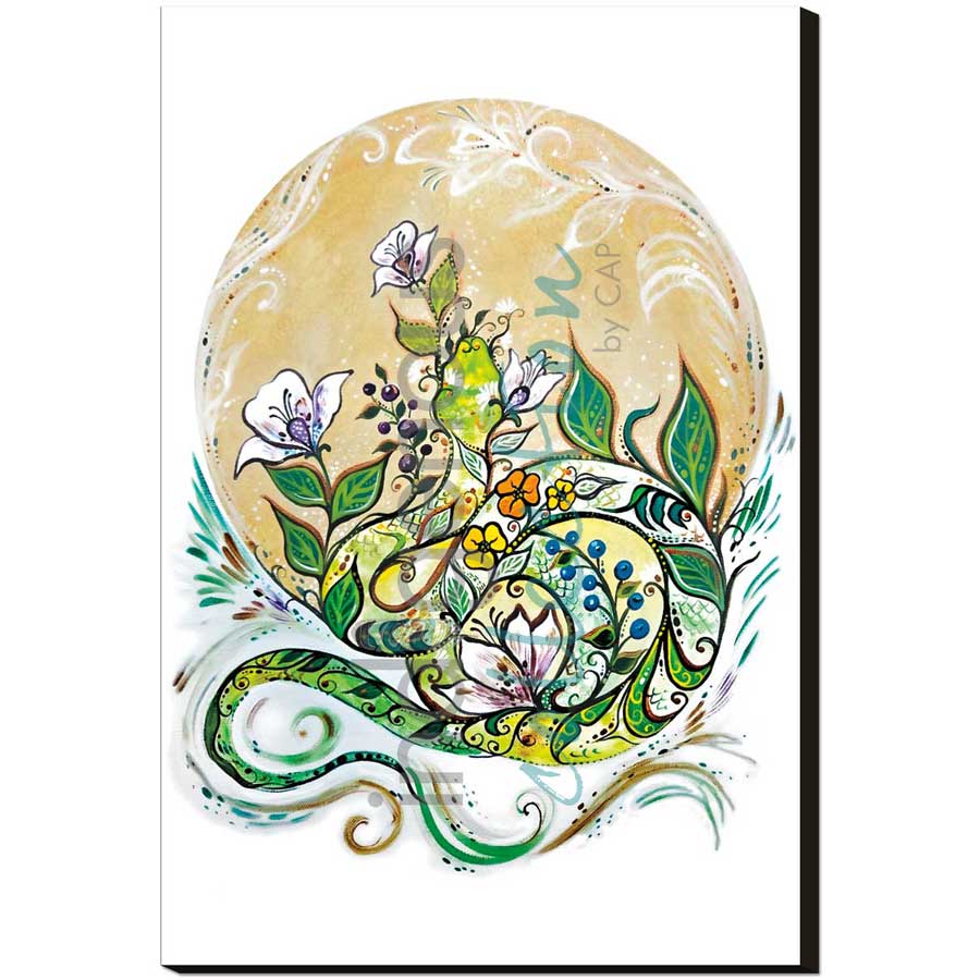 Snake Garden by artist Carla Joseph - Métis/Cree. Indigenous Collection